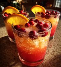 thanksgiving big batch cocktails