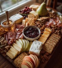 thanksgiving breakfast charcuterie board