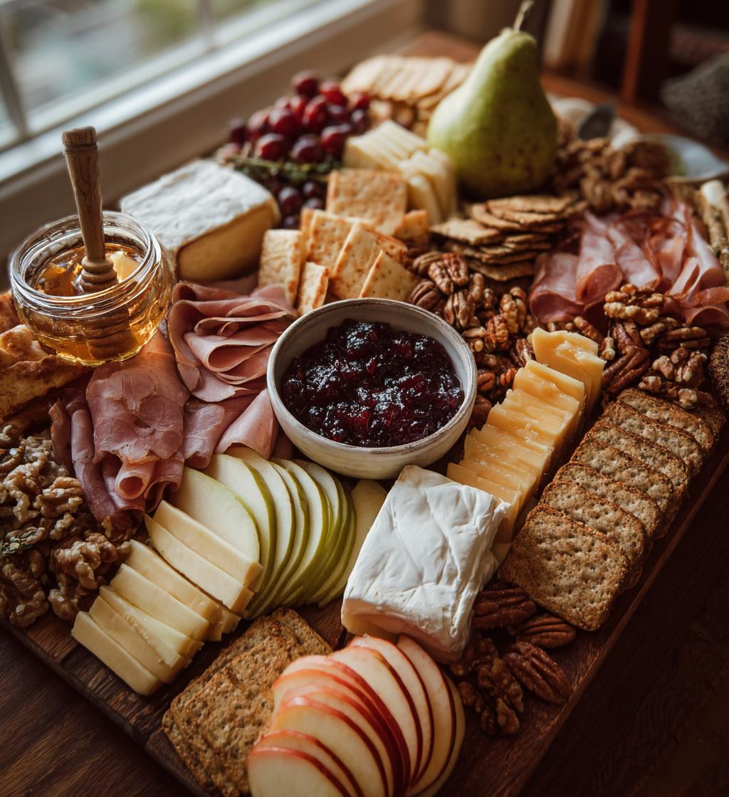 thanksgiving breakfast charcuterie board