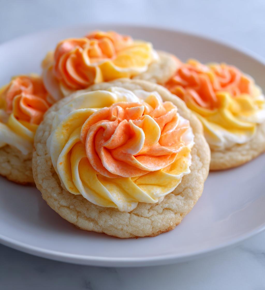 thanksgiving buttercream cookies