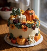 thanksgiving cake topper
