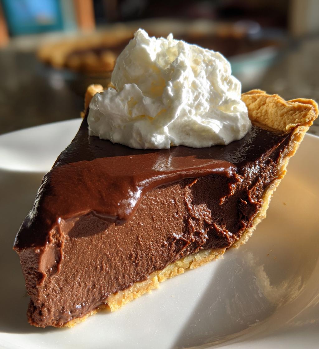 thanksgiving chocolate pie