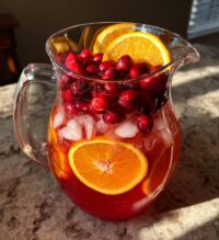 thanksgiving cocktails pitcher