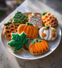 thanksgiving cookies decorated easy