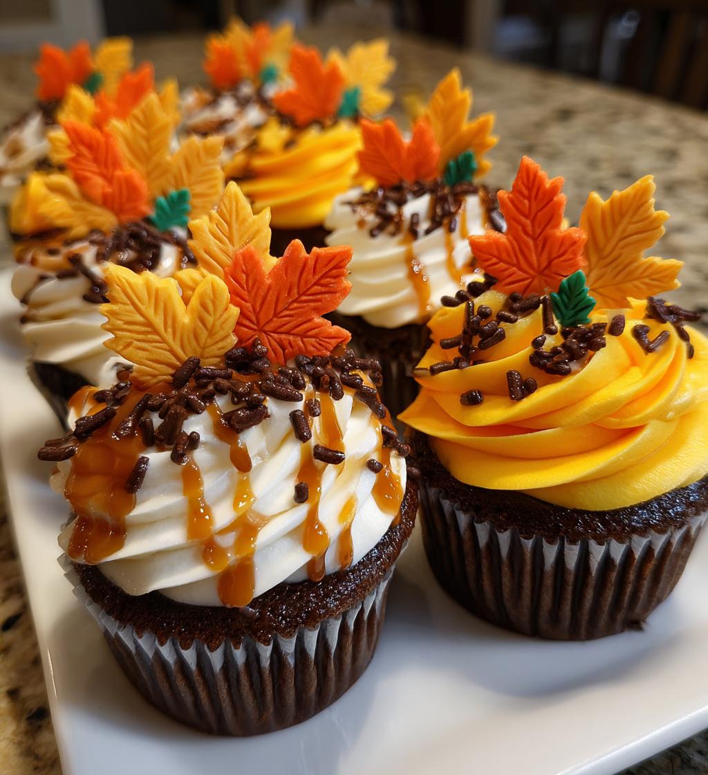 thanksgiving cupcake decorating ideas