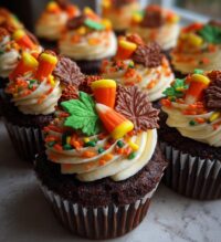 thanksgiving cupcakes decoration