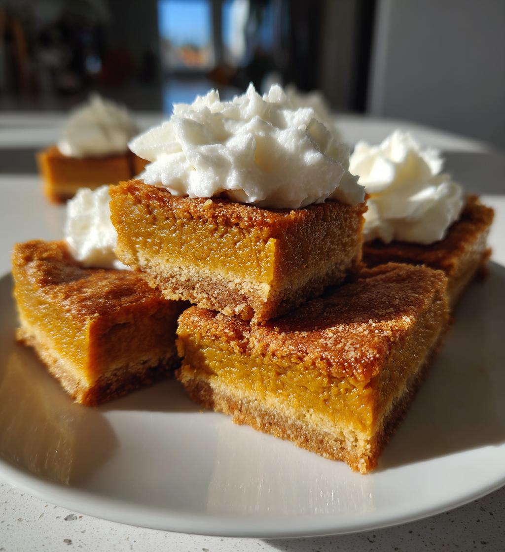 thanksgiving dessert bars