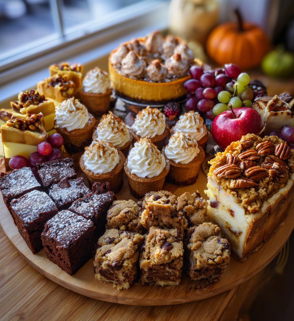 thanksgiving dessert board ideas