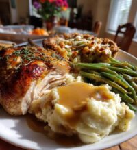 thanksgiving dinner menu list