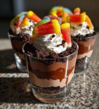 thanksgiving dirt cups