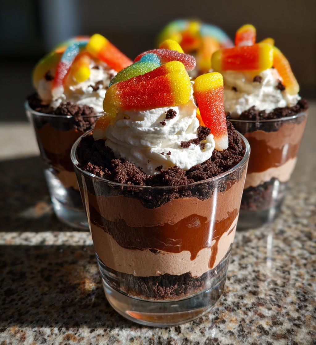 thanksgiving dirt cups