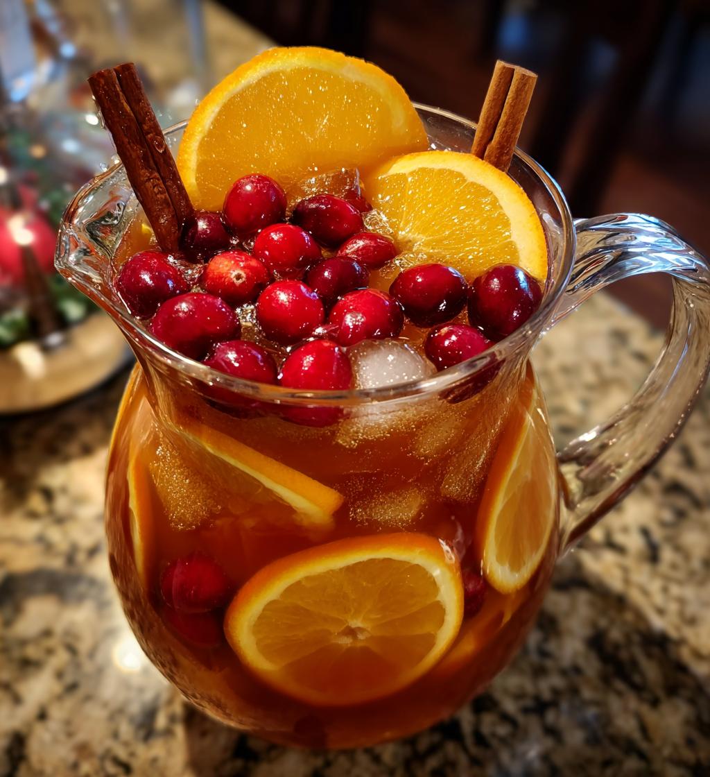 thanksgiving drink station