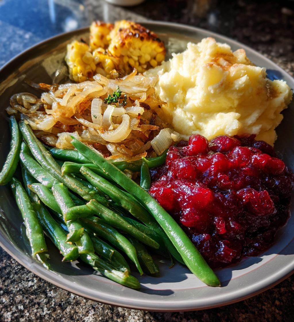 thanksgiving food ideas side dishes