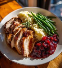 thanksgiving food illustration