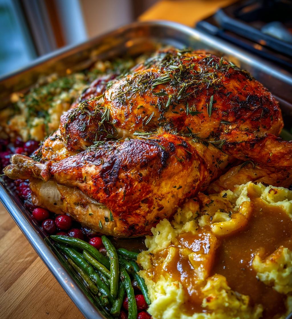 thanksgiving food table display