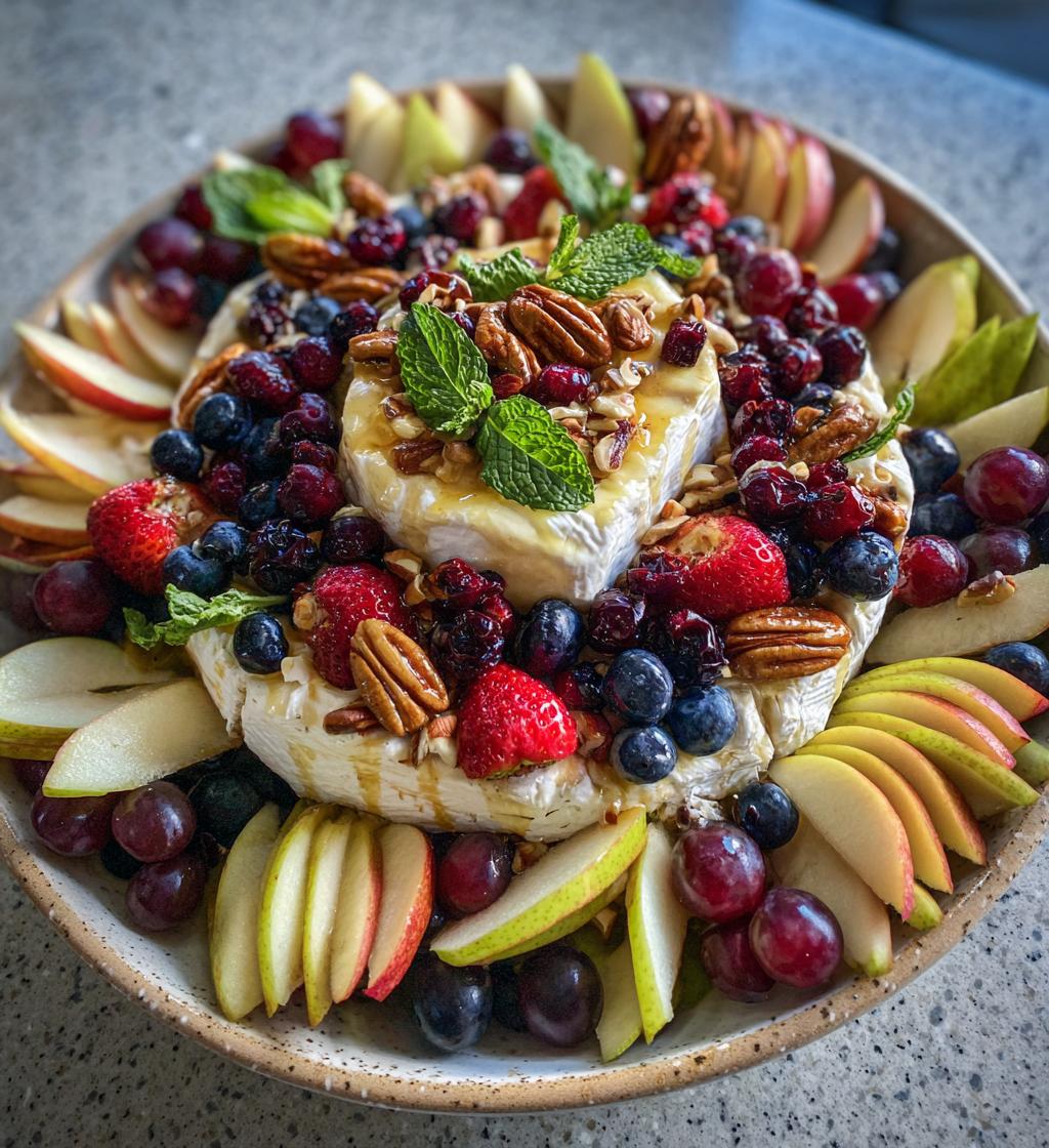 thanksgiving fruit charcuterie board