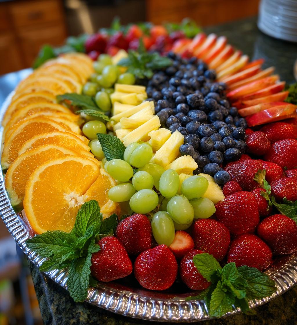 thanksgiving fruit platter