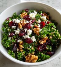 thanksgiving kale salad