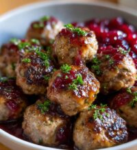 thanksgiving meatballs