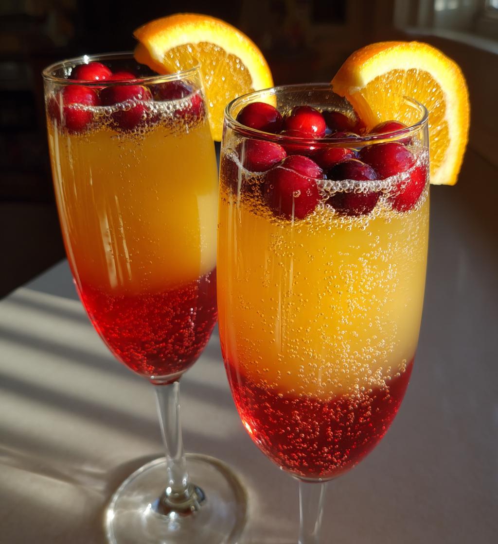 thanksgiving mimosas