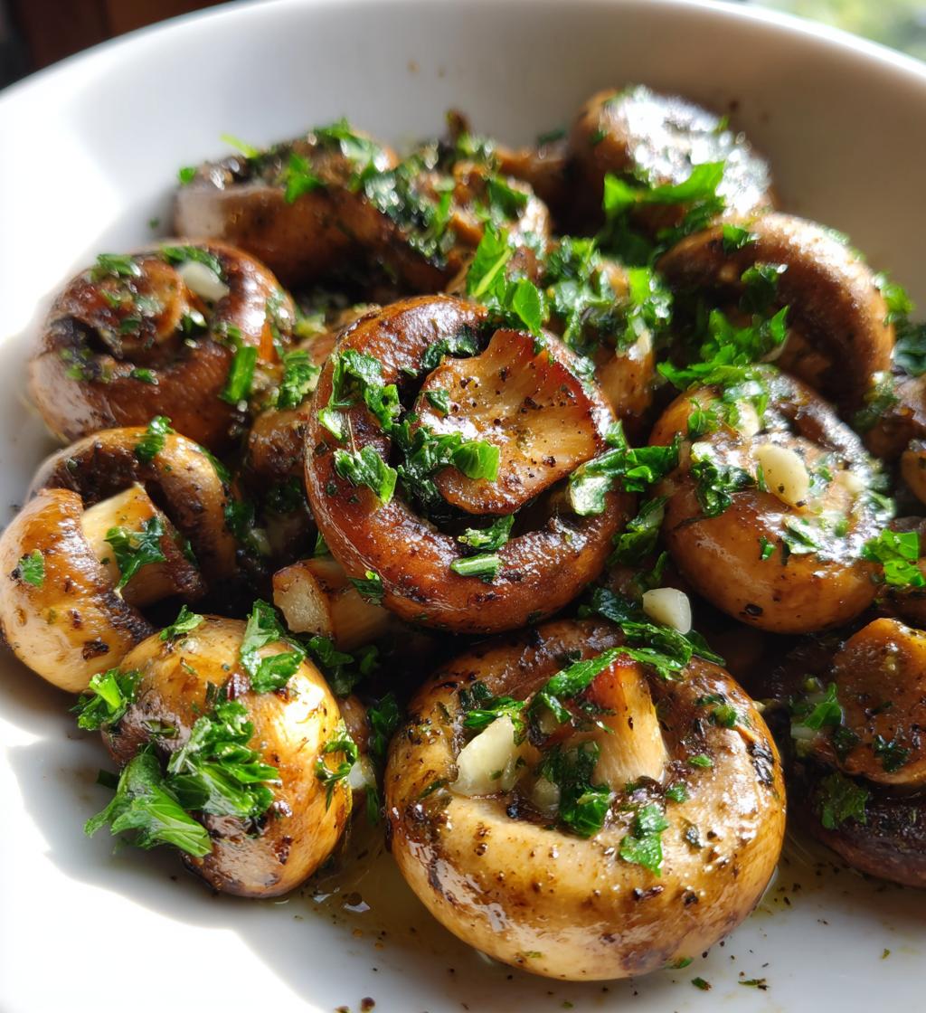 thanksgiving mushrooms side