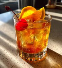 thanksgiving old fashioned cocktail
