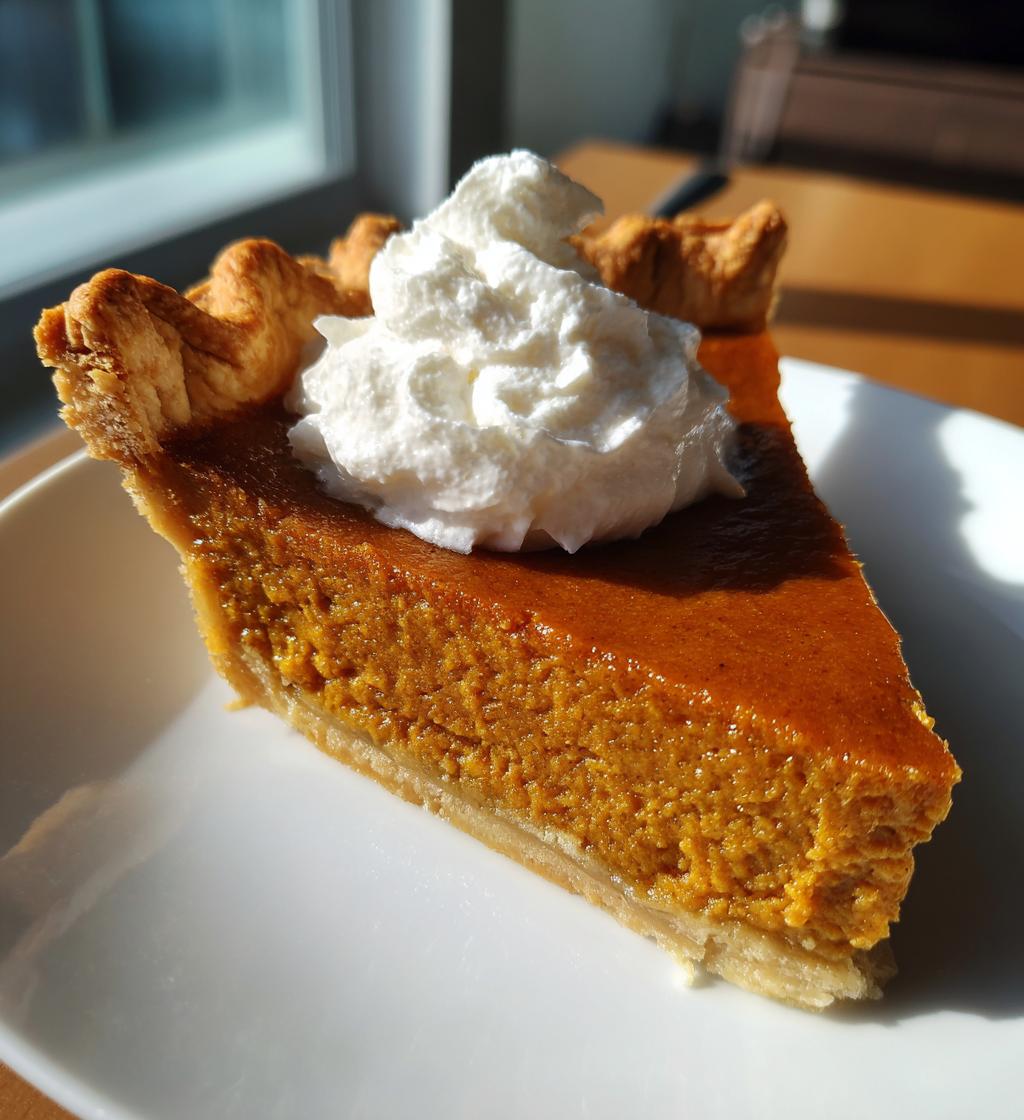 thanksgiving pumpkin pie