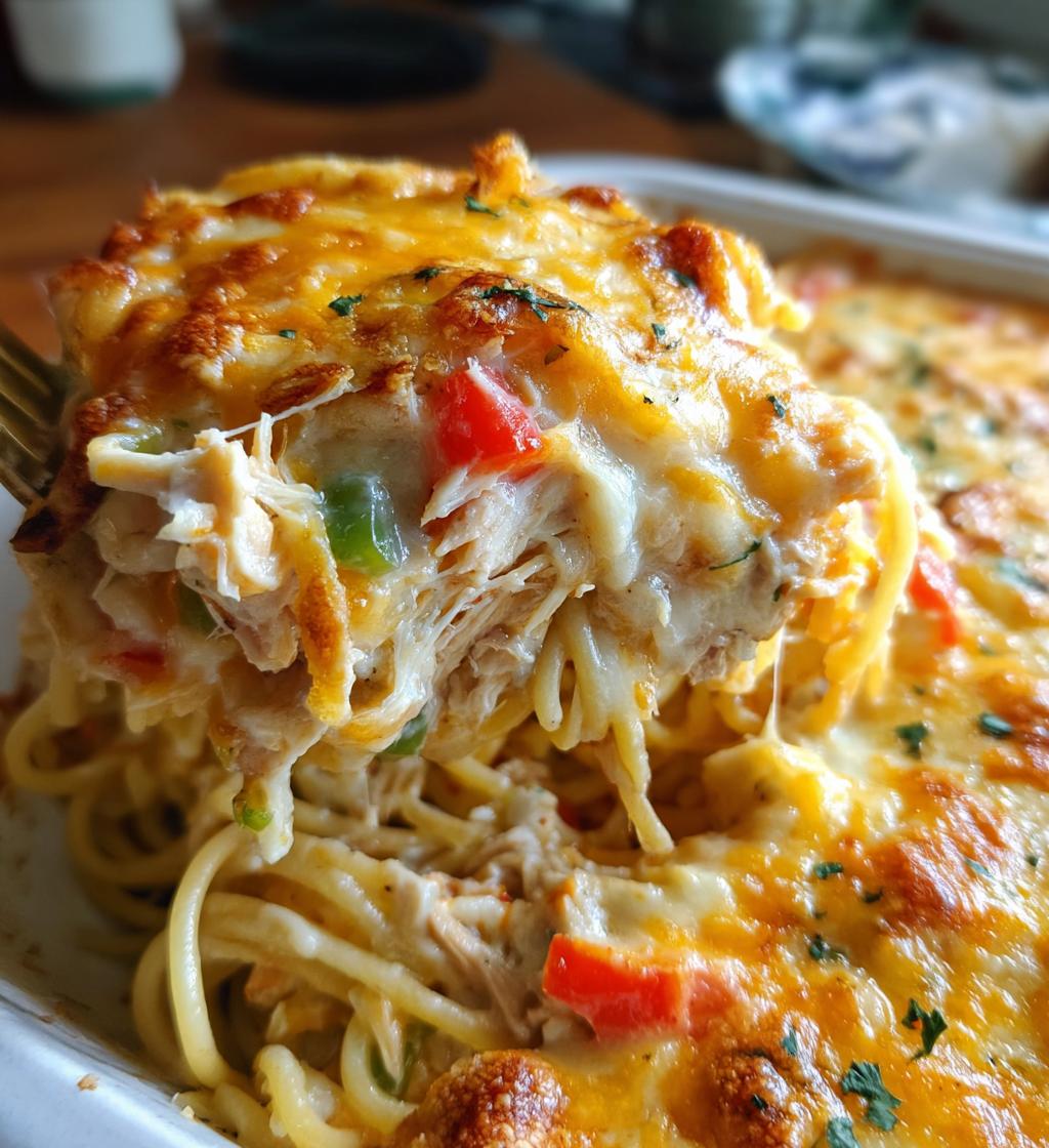 ultimate chicken spaghetti
