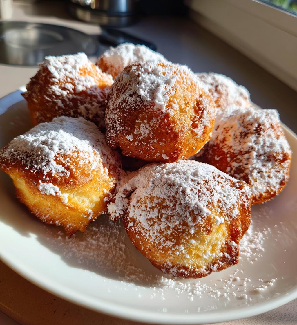 vanilla french beignets