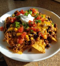 walking taco casserole 2