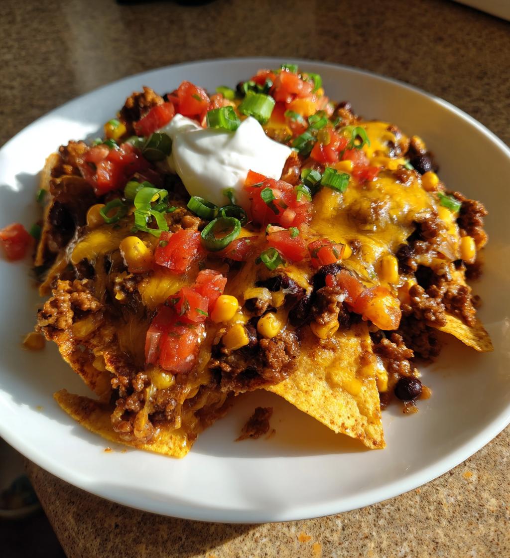 walking taco casserole 2