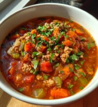weight watchers hamburger soup