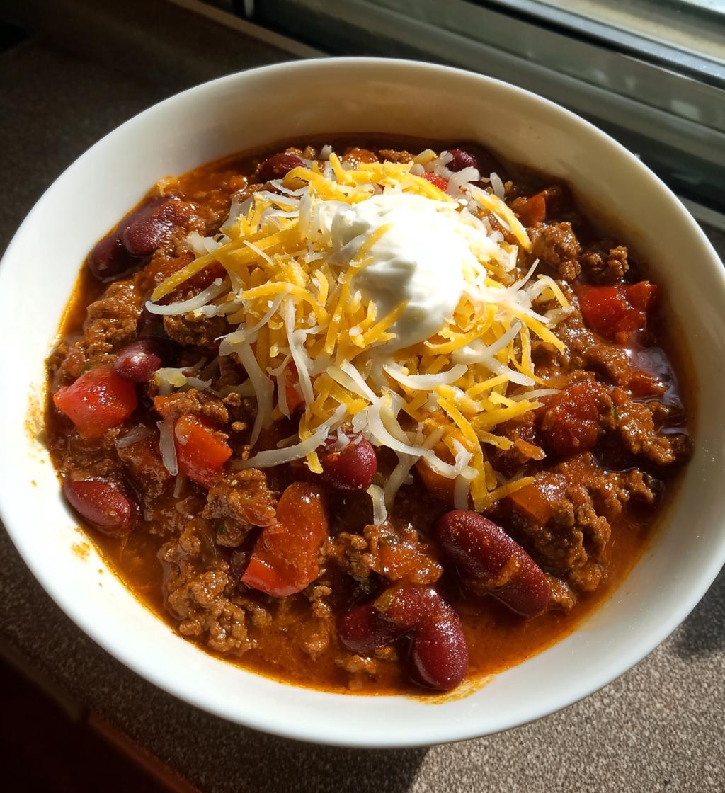 wendys chili - detail 1