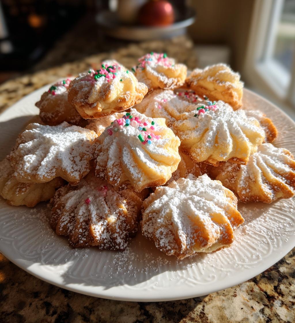 whipped shortbread cookies