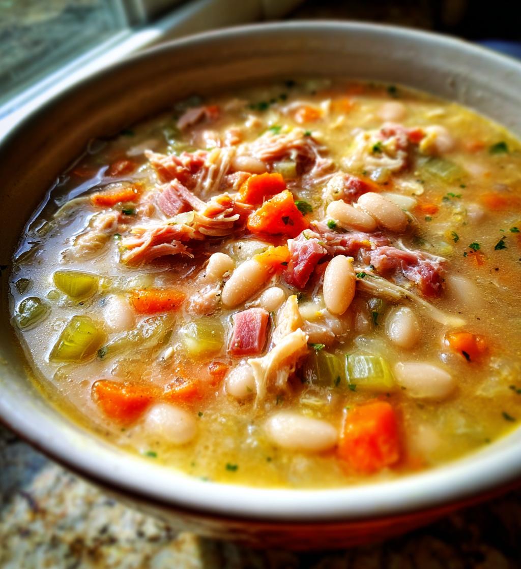 white bean and ham hock soup