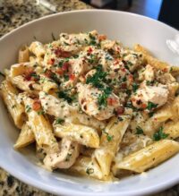 white cheddar chicken pasta 2