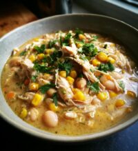 white chicken chili crockpot