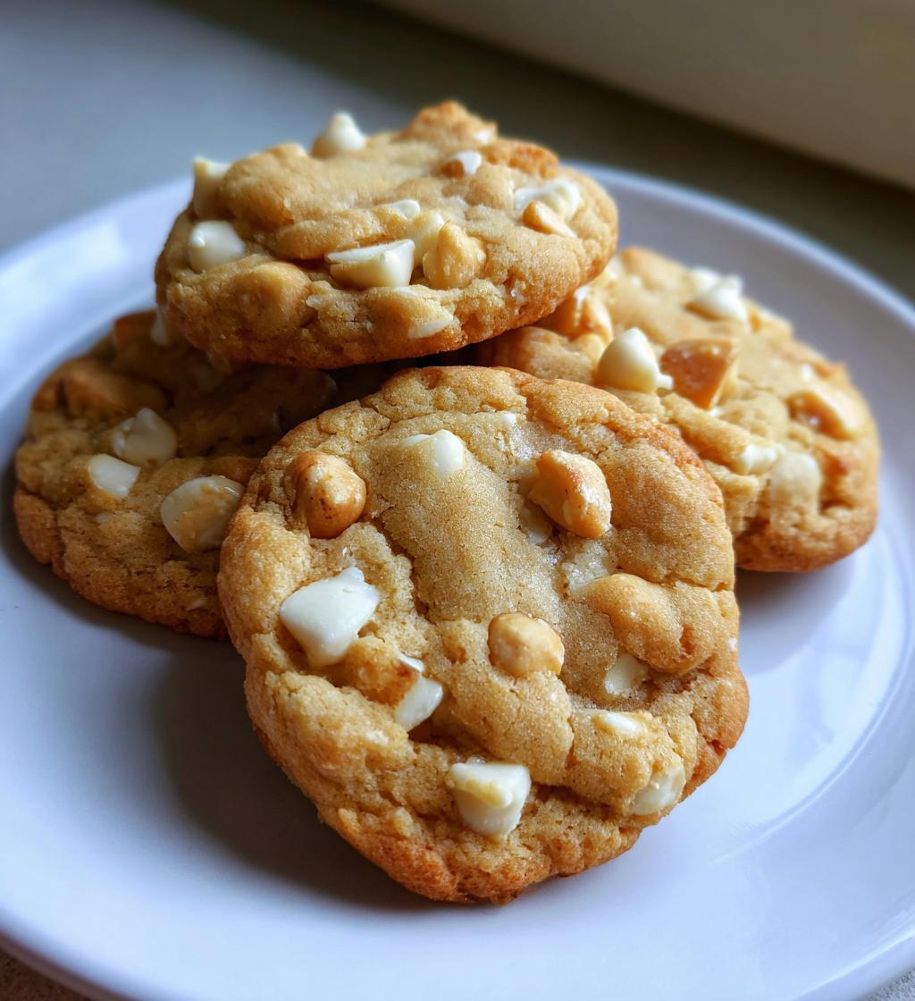 white chocolate macadamia nut cookies