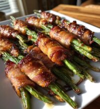 bacon wrapped green beans