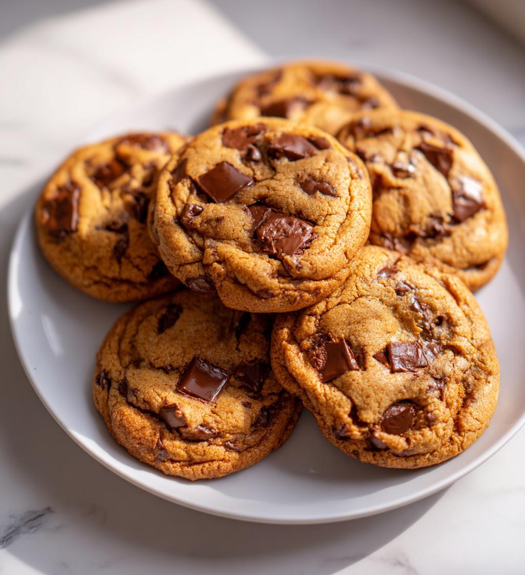 biscoff chocolate chip cookies
