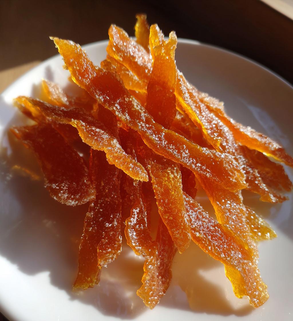 candied orange peel