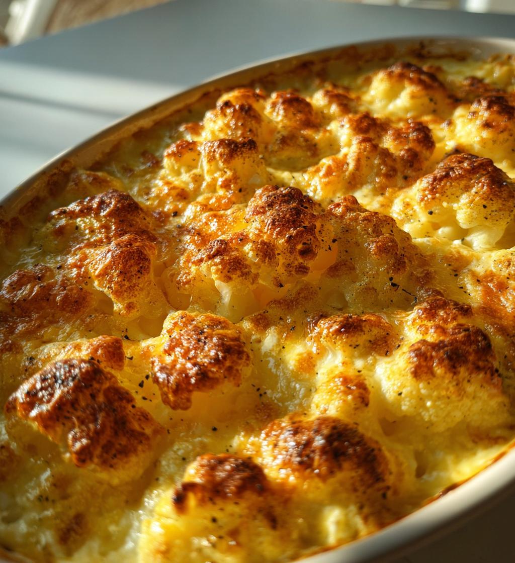 cauliflower cheese
