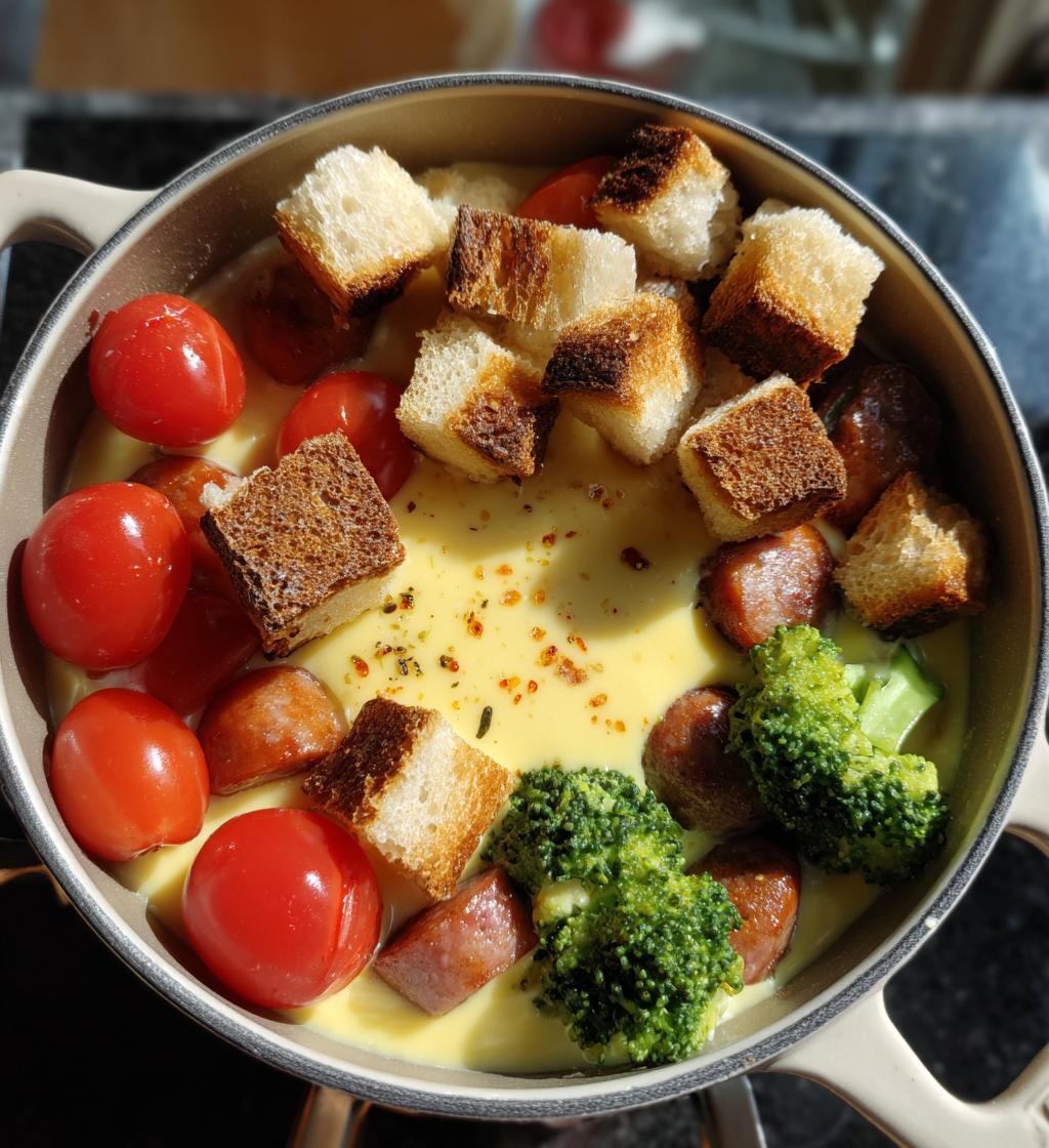 cheese fondue dippers