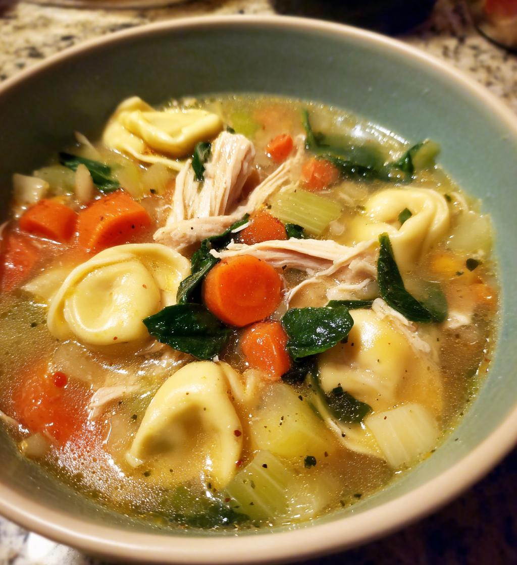 chicken tortellini soup