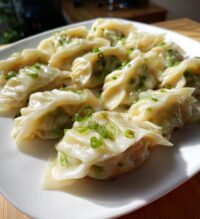 chinese new year dumplings