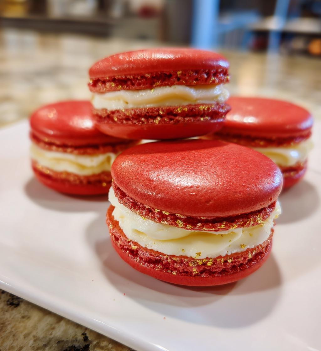 chinese new year macaron