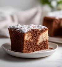 chocolate castella cake