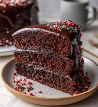 chocolate christmas cake