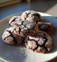 chocolate crinkle cookies