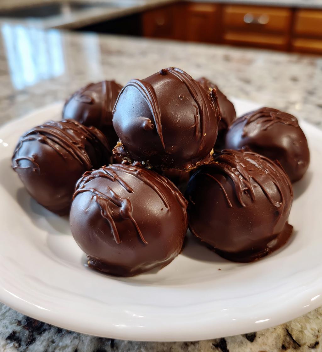 chocolate peanut butter balls